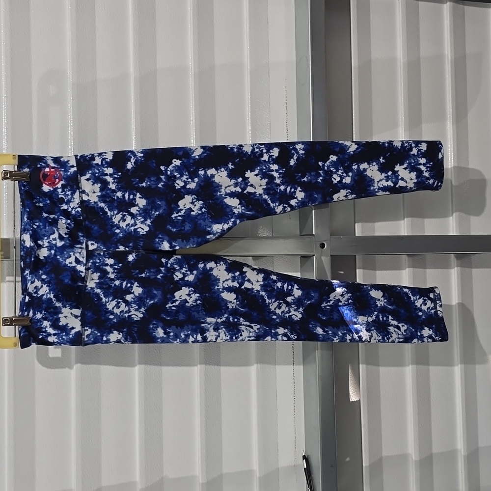 Nautica Blue and White‎ Workout Pants Size Medium
